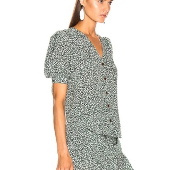 EUC Veronica Beard Kaia Skirt in Forest Green - Size 8 - Picture 6 of 15